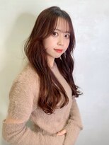 マリアバイアフロート(Maria by AFLOAT)&nbsp;〈藤間〉顔まわりカット/ピンクブラウン/大人かわいい