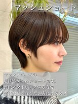 ピークアブー 原宿ハラカド(PEEK-A-BOO) ☆大人マッシュショートカット抜け感前髪顔周り原宿30代40代