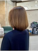 結べる長さで時短！忙しいママに推す堀江のツヤボブ