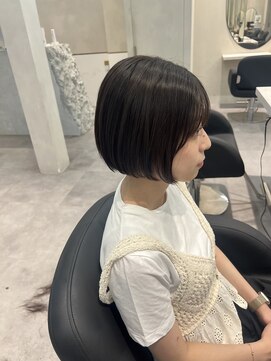 エイト 武蔵小杉店(EIGHT) 梅雨前の縮毛矯正×ボブ