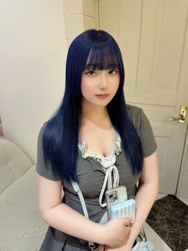 髪屋 紬 ネイビーブルー