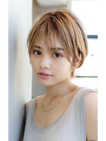 ケアリー 大泉学園(Carelly)&nbsp;デザインカラー/レイヤーカット/ウェットヘア/オリーブベージュ