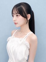 トウメイ 原宿(toumay.) 前髪カット/顔周りカット/学割/学生/学割U24/シースルーバング