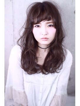 ルノン(LUNON) 【LUNON】☆ヌーディカラーの揺れ感ロング☆