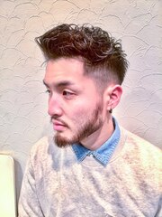 barber-外国人風オールドスタイル・Hommehair2nd櫻井
