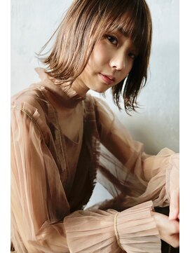 ミルクブッシュ(MILK BUSH) ~*milkbush*~切りっぱなしボブでナチュラルフェアリー