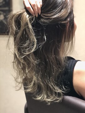 ヘアーエポック(hair epoque) 【宮下友宏】バレイヤージュハイライトグラデーションカラー