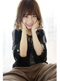 束感bob×シアーベージュ
