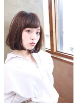 ネオリーブクレア 綱島店(Neolive Krea) 髪質改善/ふんわりミディアム/ミディアムヘア/重め前髪/綱島