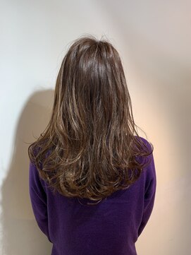 マヤ 小瀬店(MYA) ピンクブランジュAujua/白髪ぼかし/髪質改善/イルミナカラー