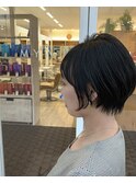 すっきりショートヘア