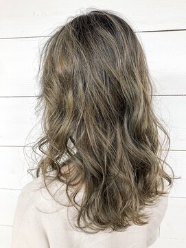 ピース トウキョウ(PEACE TOKYO) 【PEACE★Mickey】ミルクティーベージュ/バレイヤージュ