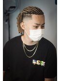 ロングブレイズ×スキンフェード