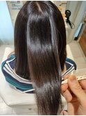 ツヤ感ミディ 藤沢　30代40代50代　大人女性/カラーで髪質改善