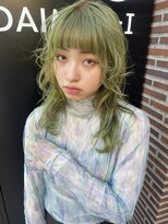 デイジー(Daisy)&nbsp;天神 大名 モスグリーン デザインカラー