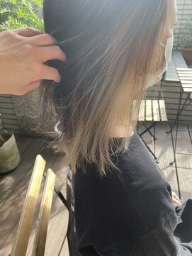 ダブル(W) 【hair salon W】インナーベージュ