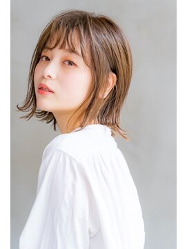 アルテ(ARTE) 【ARTE表参道/青山】モテ髪ミディアム×ブリーチなし透明感