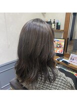 カミケン 清明店(kamiken.)&nbsp;ツヤ透明感ラベンダーグレージュ大人きれい【カミケン清明店】