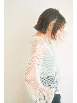 リトル 広島並木通り(little) 大人クールな切りっぱなしボブ