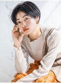 暗めカラー/グランマッシュ/デザインカラー/レイヤーカット/千葉