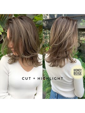 トルネード(TORNADO) ハニーグレージュハイレイヤー　n10.13