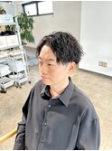 ツイストスパイラルパーマソフトツイスパメンズパーマ刈り上げ