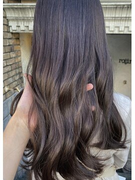 ロイジー(roijir) 表参道roijir ラベンダーブラウン×つやロング