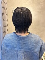 エニィ 池袋西口(Any) 黒髪/グレーベージュ/レイヤーロング/前髪パーマ/池袋/1