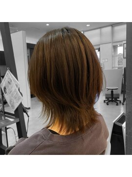 ティップアンドトー ユーカリが丘店(Tip&Toe) ウルフカット×外ハネスタイル【八千代・勝田台・佐倉】