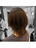 ウルフカット×外ハネスタイル【八千代・勝田台・佐倉】
