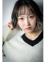 モッズヘア 上尾西口店(mod's hair) インナーカラーフレンチカジュアルAラインボブw上尾10代20代30代