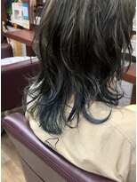 グラニーレ ヘア フィールド(granire hair field)&nbsp;グランジスタイル☆ブルーグレー