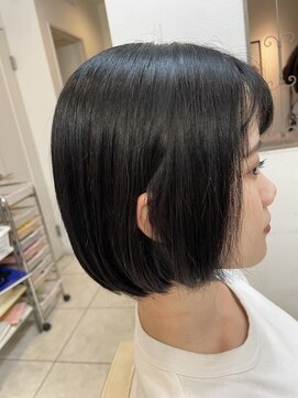 ステアー バイ ボス(Stair by boss) グラボブ×髪質改善カラー