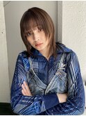 ウルフレイヤーカットローレイヤーボブロブ髪質改善小顔大人ボブ
