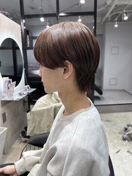 エトラ 渋谷店(etora) ジェンダーレス マッシュウルフ ショートウルフ