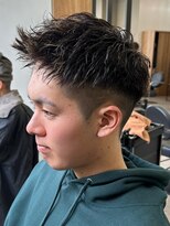 エルマーク 枚方(L-MARK) スパイキーショートザクザクショートアップバングツーブロック