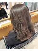 グレージュカラー/松井山手美容室/京都