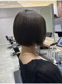 10代20代/前下りボブ/似合わせカット