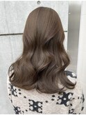 オリーブベージュ　20代/30代/ブリーチなし