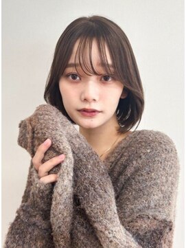 バサ 久米川店(BASSA) 大人ふんわりボブ/質感再整カラー