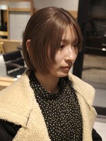 ニカバイカルマ(nica by carma)&nbsp;マッシュボブとミルクティーベージュ