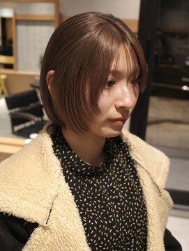 ニカバイカルマ(nica by carma) マッシュボブとミルクティーベージュ