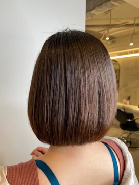 ジーナ 船橋(Zina) 髪質改善＊マチルダボブアッシュカラー＊美髪【Zina船橋】