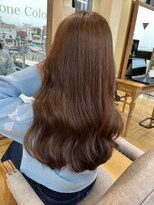 ミラシィ 成田(Mirashy)&nbsp;ハイライトカラーミルクティーベージュレイヤーカット