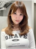 韓国ヘア/レイヤーカット/縮毛矯正/髪質改善/前髪顔まわりカット