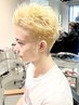 【メンズカット】+【1ブリーチ】