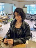 カーリーヘアカット