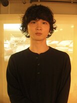 ノラジャーニー(NORA Journey)&nbsp;メンズボブウルフメンズミディアムレイヤーカットメンズウルフ