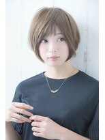 セイドット オモテサンドウ(Say. omotesando)&nbsp;Say.ショートボブ丸みショートくびれショートハイトーンカラー