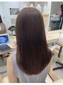髪質改善/髪質改善ストレート/アッシュブラウン